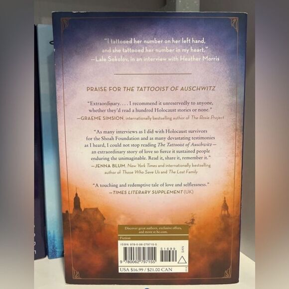 The Tattooist of Auschwitz by Heather Morris - Picture 2 of 4